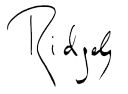ridgely signature
